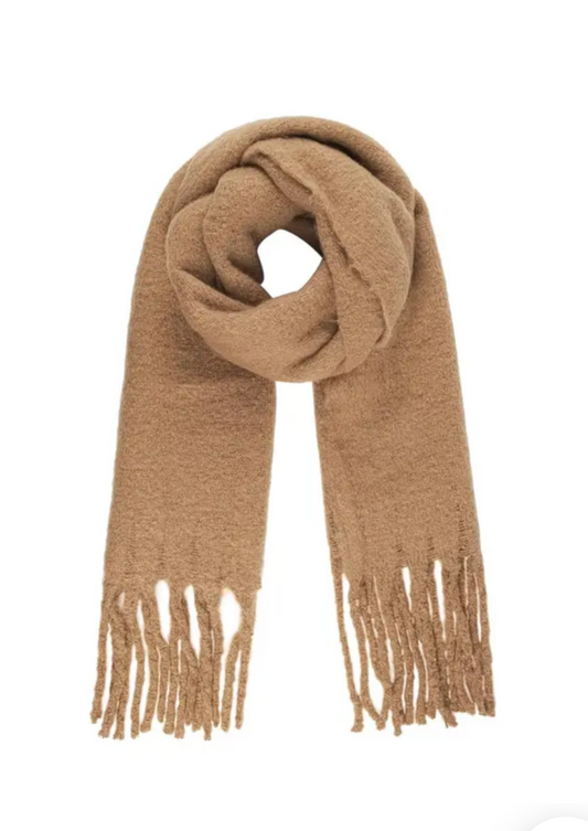 Soft Camel Winter Scarf